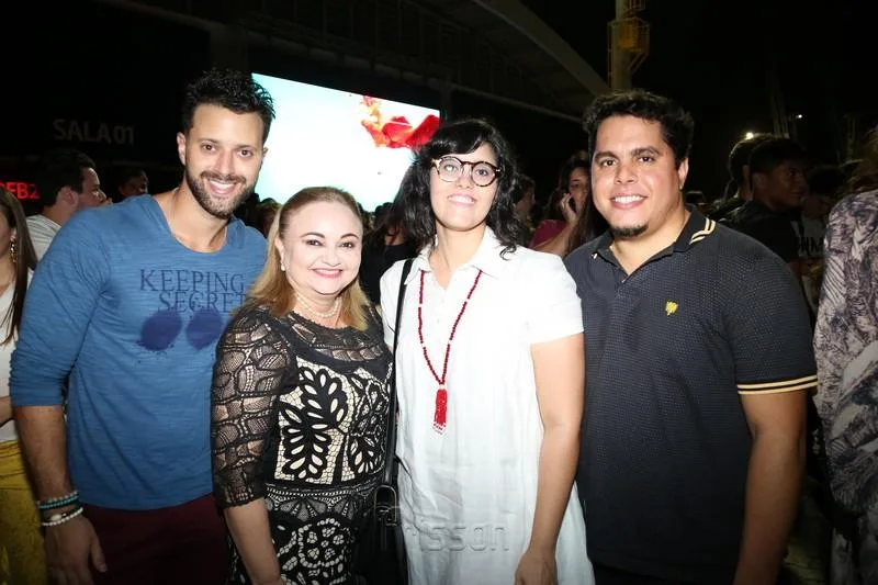 Daniel Eleutério, Eliane Novais, Lina Eleutério e Dj Morr