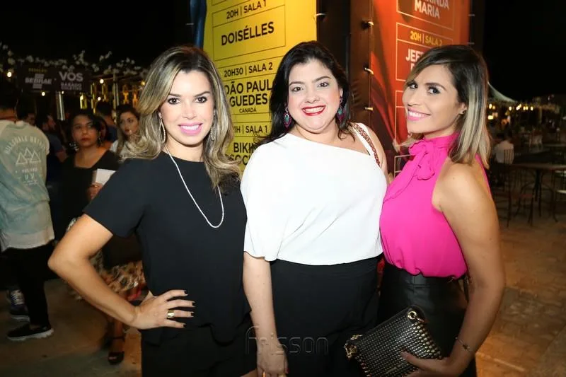 Daniele Cordeiro, Viviane Almada e Grazi Nogueira