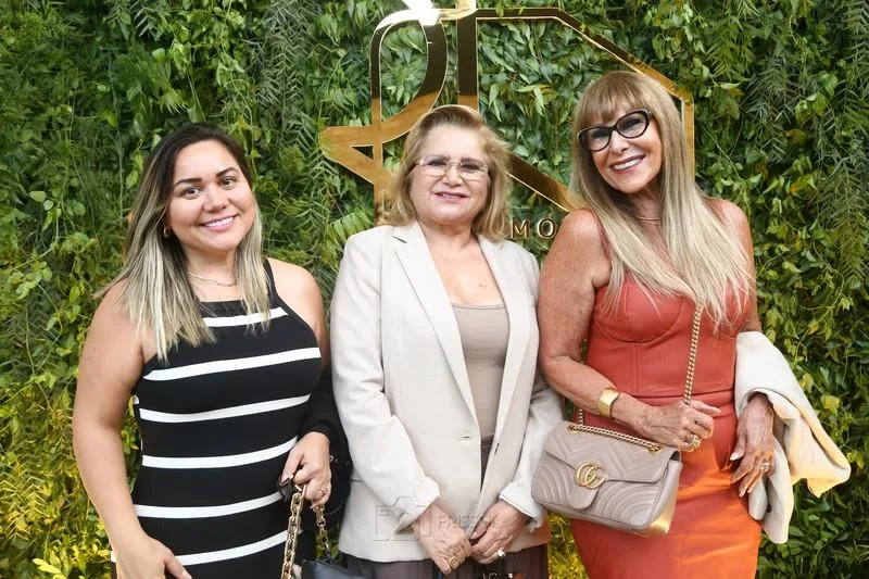 Caroline Pinheiro, Dulce Silveira e Liduina Melo