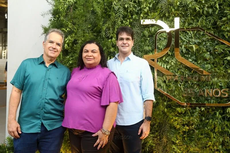 Luiz Fiúza, Adriana Monteiro e Wilson Fiúza