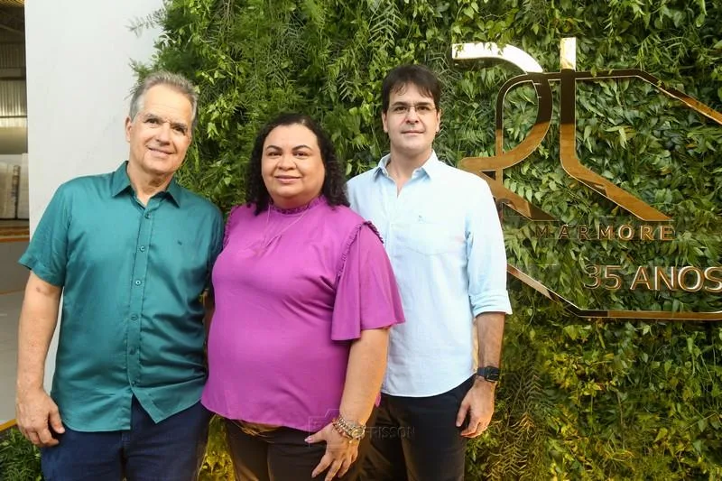 Luiz Fiúza, Adriana Monteiro e Wilson Fiúza