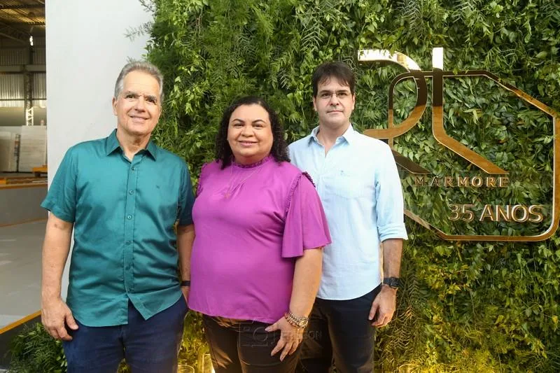 Luiz Fiúza, Adriana Monteiro e Wilson Fiúza