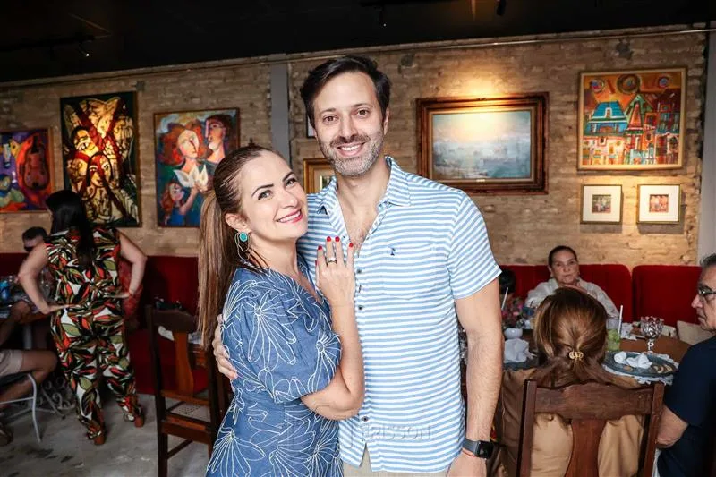 Briane de Castro e Daniel Eleutério