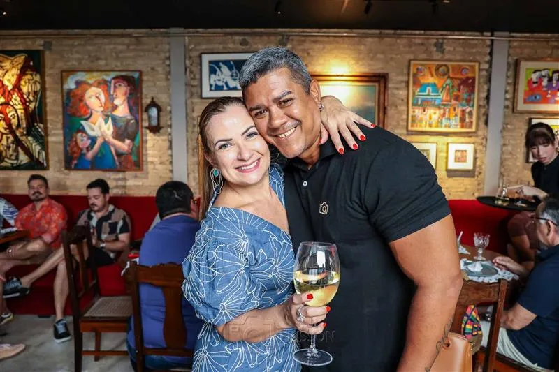 Briane de Castro e Geovanne Jinkings