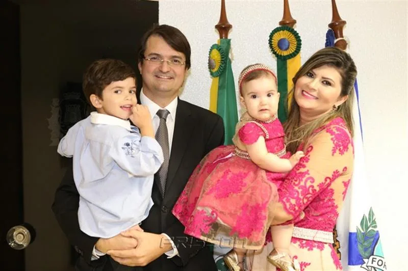 Arthur, Edilson, Letícia e Michelinne Pinheiro