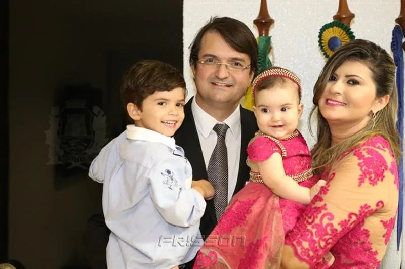 Arthur, Edilson, Letícia e Michelinne Pinheiro