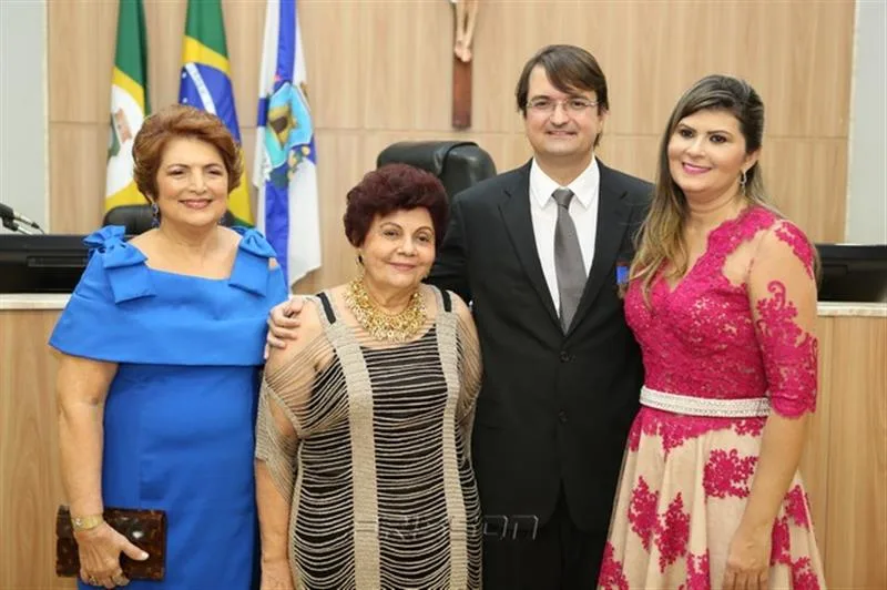 Beatriz, Linoa, Edilson e Michelinne Pinheiro