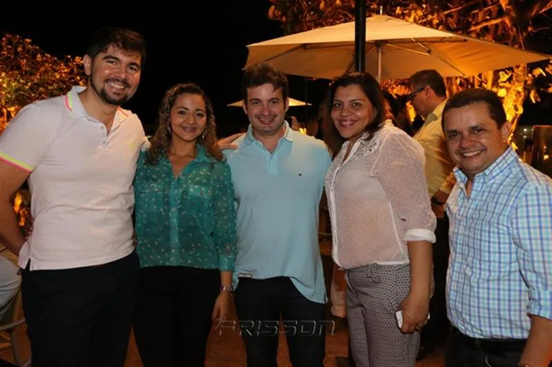 Itaquê Figueiredo, Ellen Lima, Leonardo Pinto, Adriana Rita e Germano Albuquerque