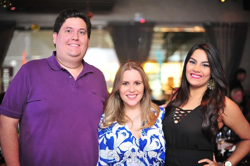 Beto Pontes, Carolina Feitosa e Suzane Saldanha
