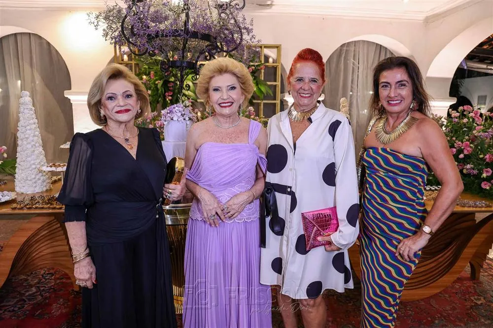 Arinete Timbó, Salete Araújo, Fátima Duarte e Bia Jordão