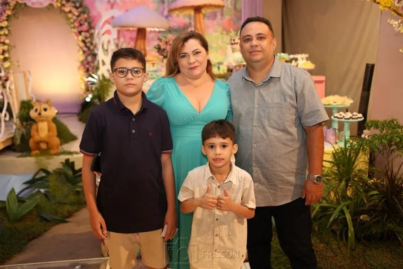 Davi, Luciana, Jarbas e Luca Silveira