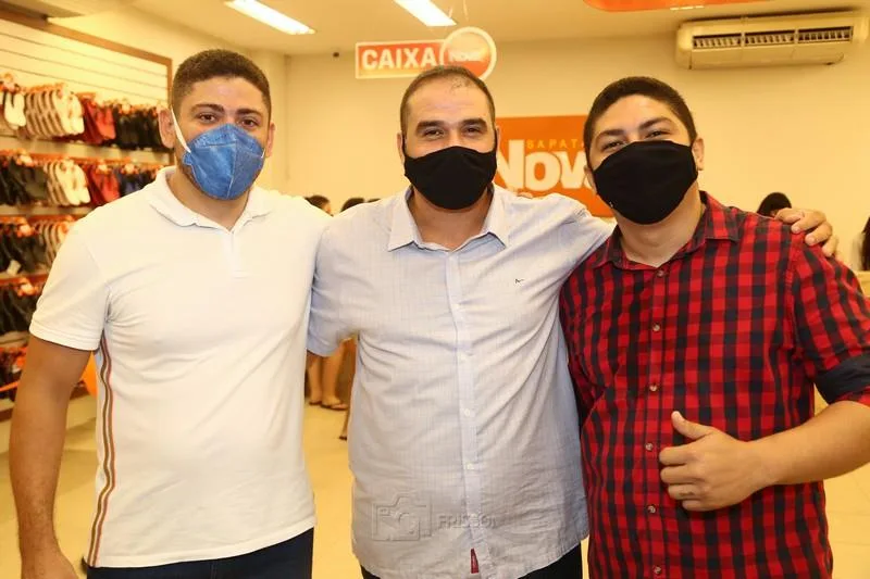 Ayslan Gomes, Rafael Perdigão e Rafael Costa