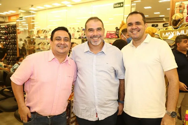 Felipe Magalhães, Rafael Perdigão e Wilker Jucá