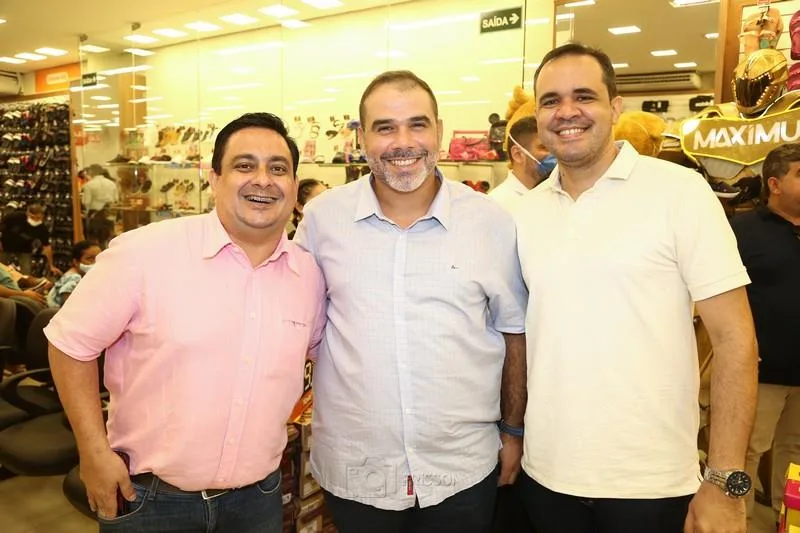 Felipe Magalhães, Rafael Perdigão e Wilker Jucá