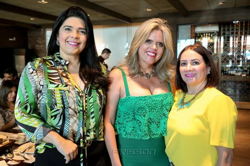 Sellene Camara, Valeska Rolim e Cristina Simões