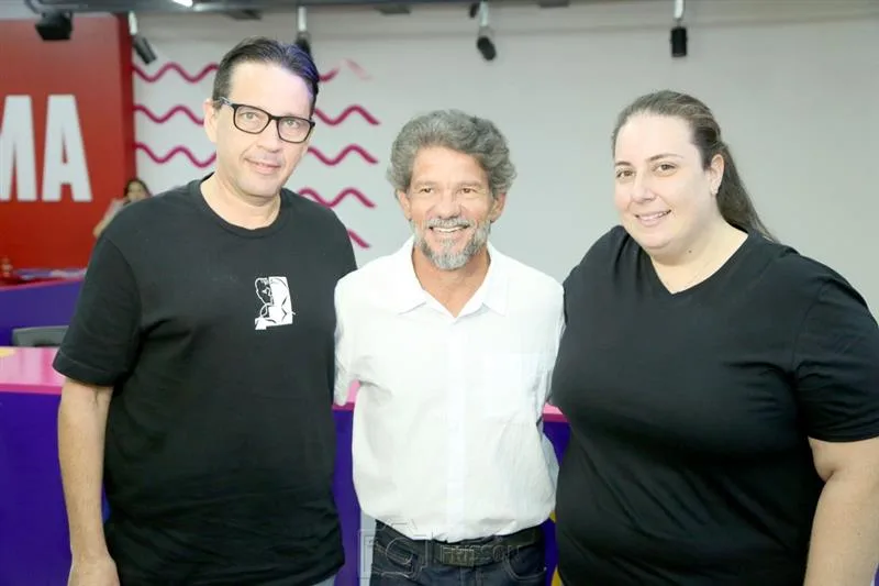 Andre Camurça, carvalho Junior e Lara Francklim