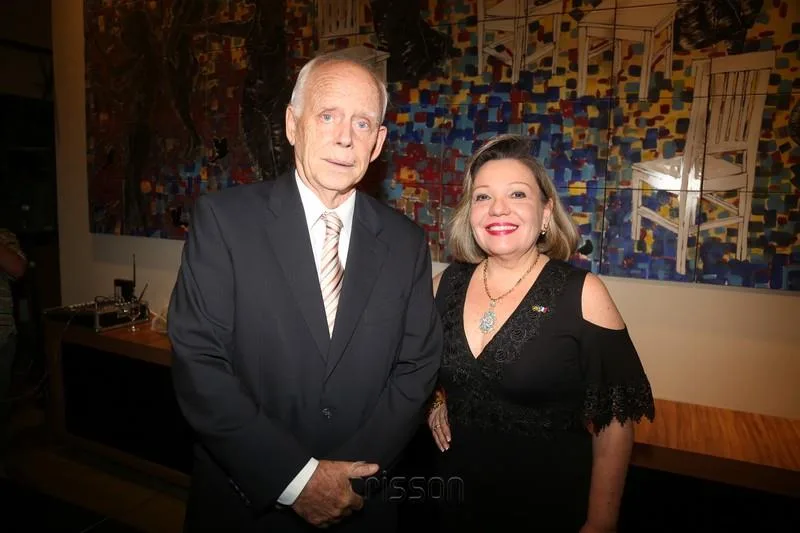 Dieter Gerding e Fernanda Jansen