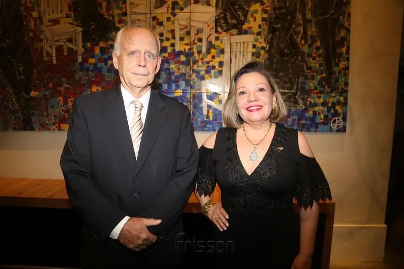 Dieter Gerding e Fernanda Jansen