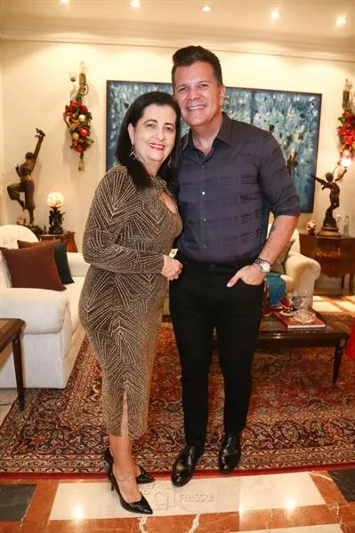 Fátima e Gustavo Serpa
