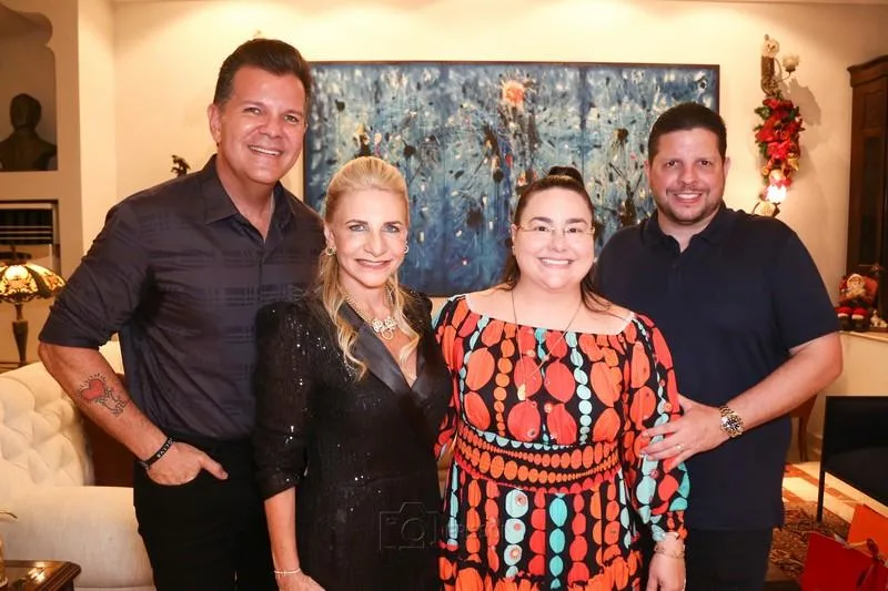 Gustavo Serpa, Rosangela Souza, Mayara e Homero Silva