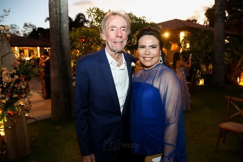 Alexandre Montenegro e Andréa Rios