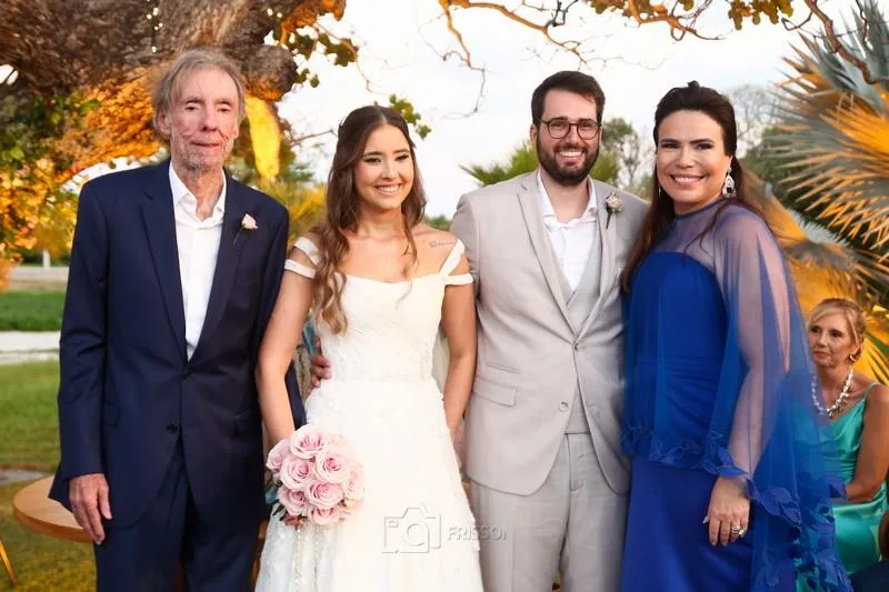Alexandre Montenegro, Gabriela Montenegro, Diogo Evangelista e Andréa Rios