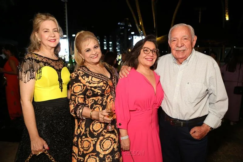 Alexandrina Aguiar, Excelsa Costa Lima, Fernanda Jensen e Paulo Carapeba