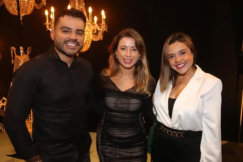 Armando Araújo, Lívia Pessoa e Rayanne Correia