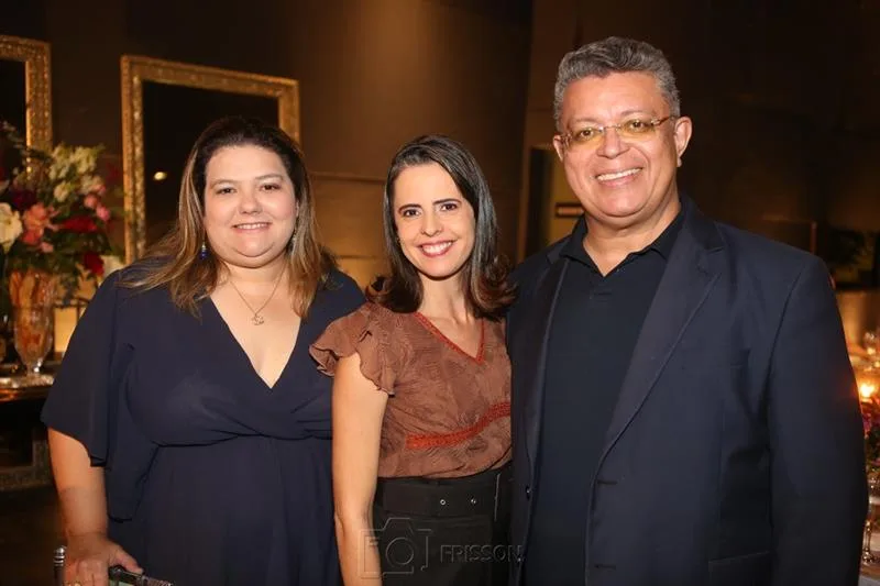 Camila Câmara, Eliana Marreiro e Flávio Liffeman