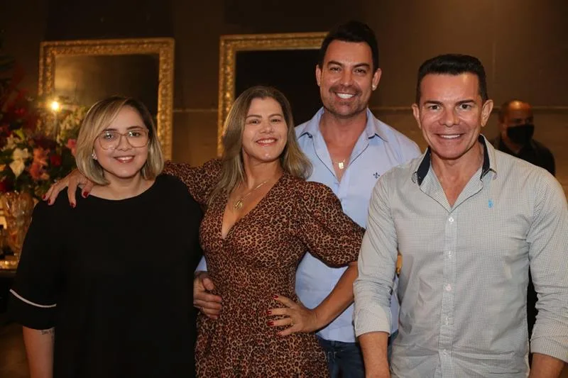 Camila Carla, Elizeth Mendes, Roberto Alves e Jackson Braga