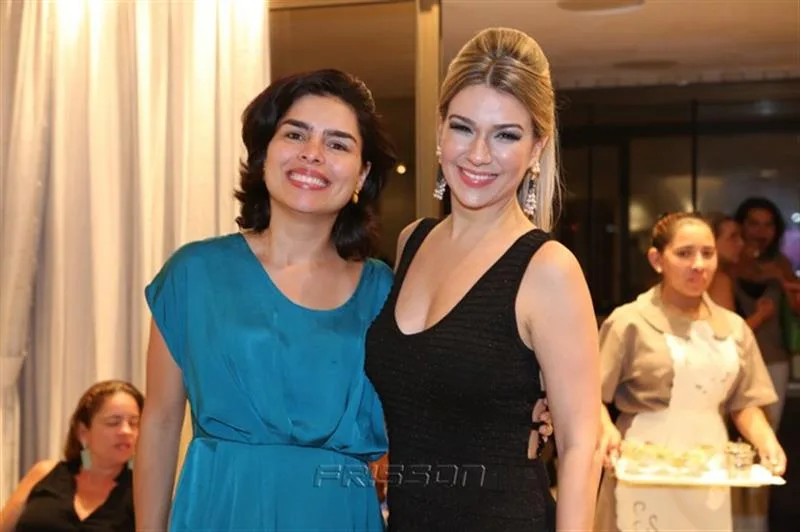 Ana Cesaltina e Jeritza Gurgel