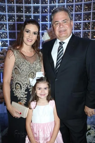 Beatriz, Debora e Jurandir Pinheiro