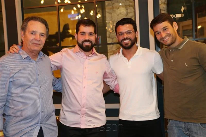 Claudio, Felipe Rocha, George Gomes e Claudio Rocha
