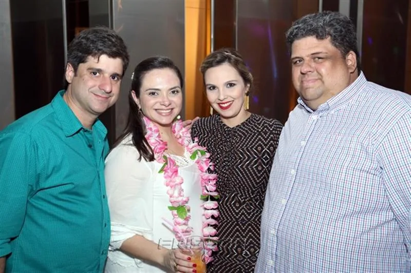 Roberto e Cláudia Pinheiro, Cris e Gilberto Soares