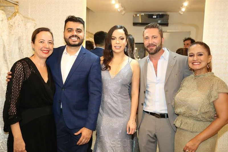 Adriana Ximenes, Armando Filho, Roberta Fontelles, Lucas Anderi e Nazaré Santiago