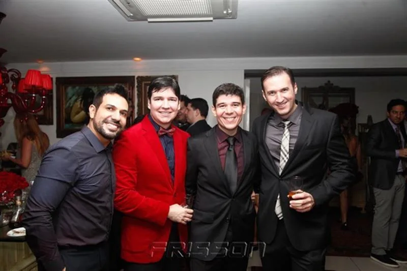 Adailson Vieira, Anibal Filho, Helrson Dias e Márcio Eduardo de Andrade