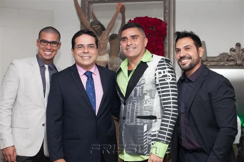 Adailson Vieira, Eduardo Gesteira, Luciano Vidal e Lucas Leal