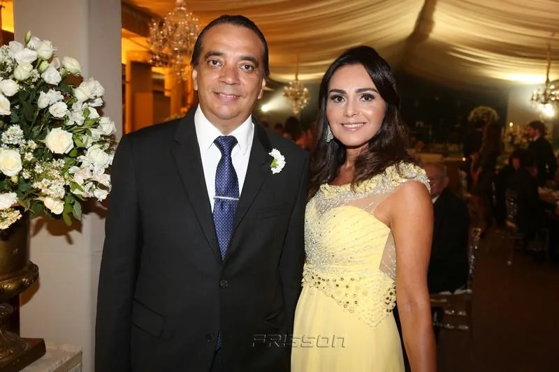 Carlos Gualter e Eveline Lucena