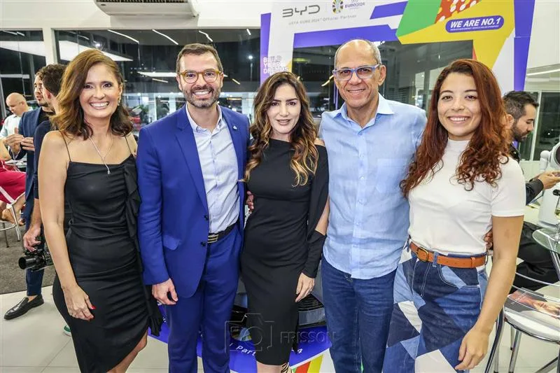 Sandra Sampaio, Tomas Filho Figueiredo, Jaqueline Maia, Mano Alencar e Ingred Medeiros