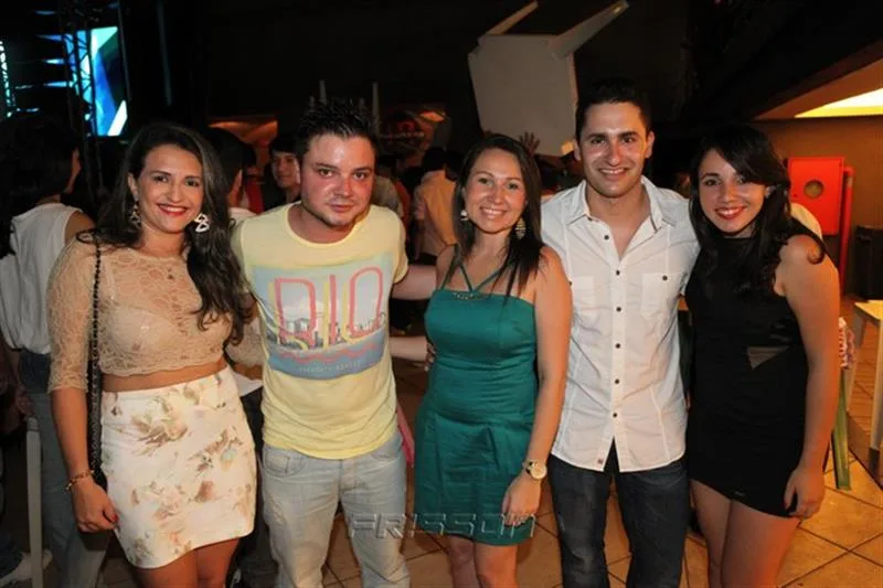 Alcir Pereira, João Martins, Luciana Nara, Fred Gonçalves e Isabella Cardoso