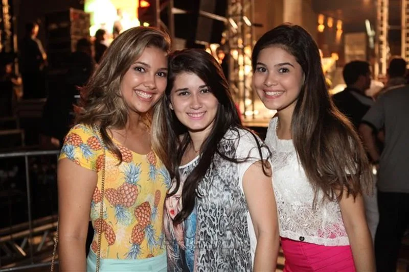 Emanuelle Pinheiro, Letícia Teixeira e Dayara Costa