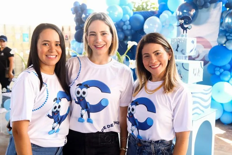 Aline Rodrigues, Gaída Dias e Ana Carolina Assunção