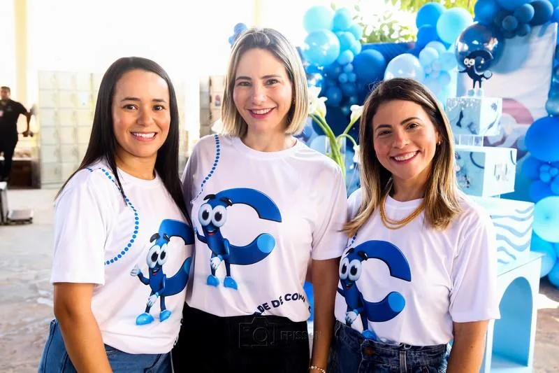 Aline Rodrigues, Gaída Dias e Ana Carolina Assunção