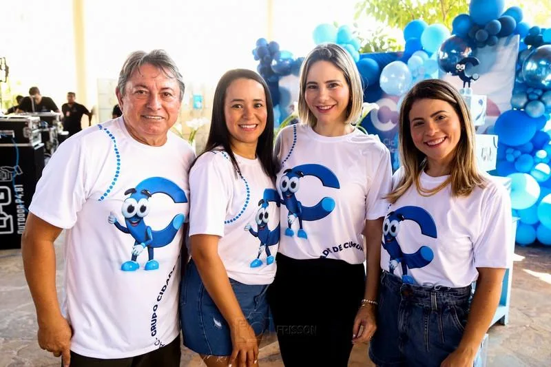 Audisio Lima, Aline Rodrigues, Gaída Dias e Ana Carolina Assunção