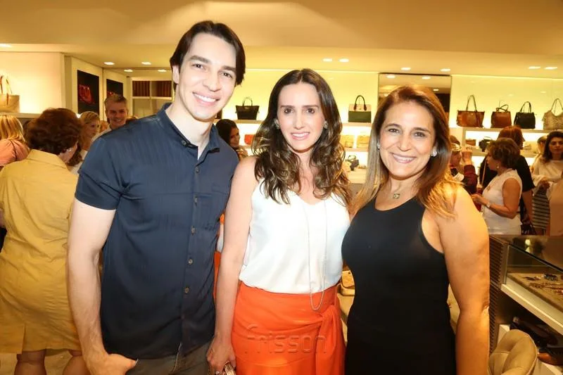 André Albuquerque, Roberta Nogueira e Patrícia Macedo