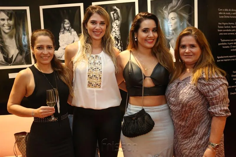 Fabiola Fonseca, Monique Lima, Ticiana Sanford e Vaneska Bezerra