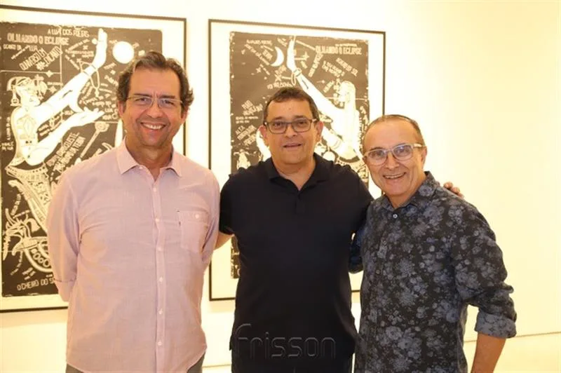 Aristarque Sobreira, José Guedes e Eduardo Odecio