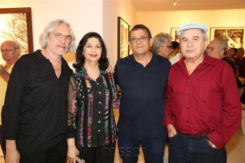 Augusto Nunes Filho, Ana Maria Jereissati, José Guedes e Luciano Maia