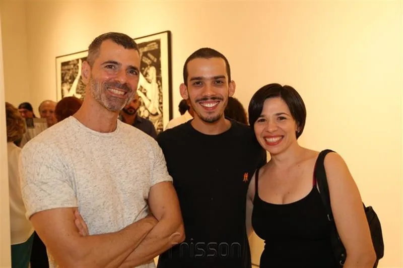 Azis Ary, Paulo Henrique Pacheco e Flavia Muluc