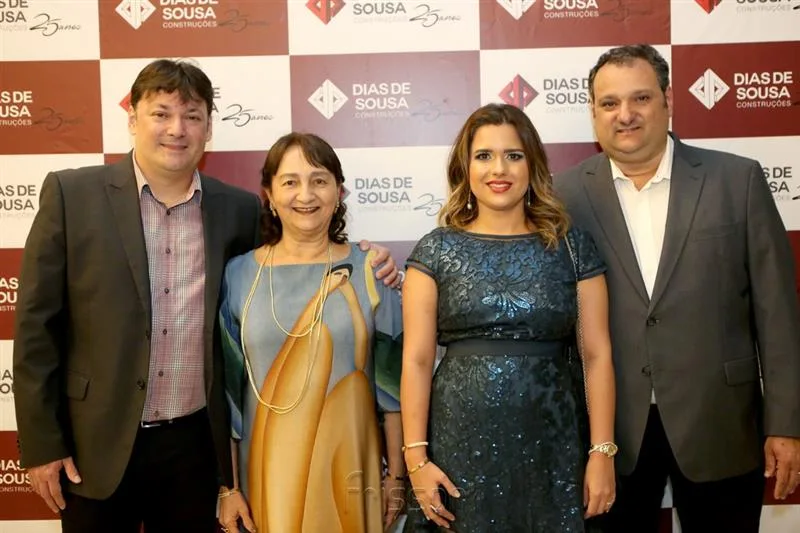 Claudio Silva, Graça, Renata e Patriolino Dias